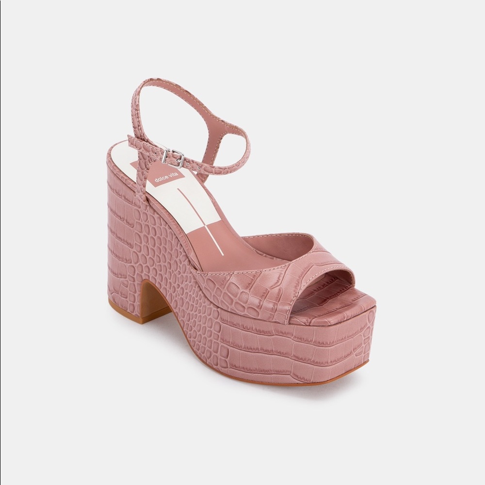Dolce Vita V Porcha Heels in Rose